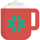 Coffee, food, Chocolate, warm, hot drink, Cocoa, Food And Restaurant IndianRed icon
