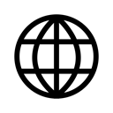 earth, globe, Connections, banking Black icon