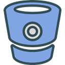 Bitbucket, network, Logo, Social, Brand CornflowerBlue icon