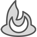 network, Logo, Feedburner, Social, Brand Gainsboro icon