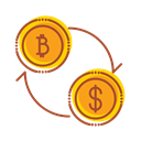 internet, Bank, exchange, technology, financial Black icon