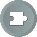 Code, Extension, Puzzle, piece, part, Collect, Addon LightSlateGray icon