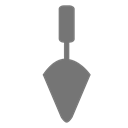 shovel, tools, tool, equipment, gardening Black icon