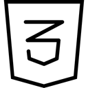 Code, Social, website Black icon